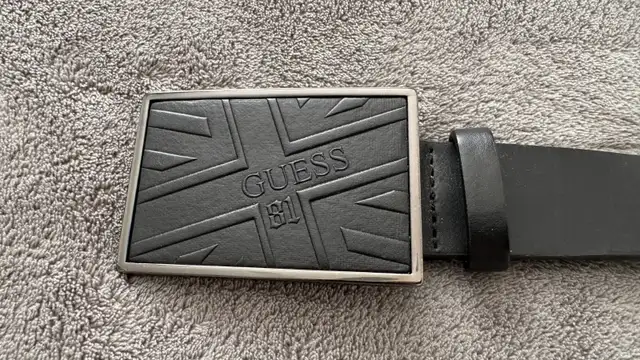 Men's GUESS Leather Belt Size XL 44 inches