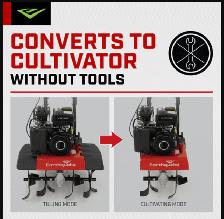 Like New Earthquake Versa Front Tiller Cultivator, 99cc 4-Cycle - Photo 2