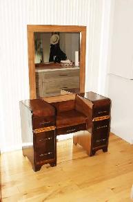 Vanité antique Art Déco de (1930) A1, 115$, livré   une prime - Photo 2