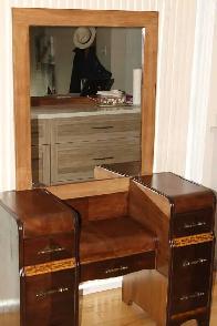 Vanité antique Art Déco de (1930) A1, 115$, livré   une prime - Photo 3