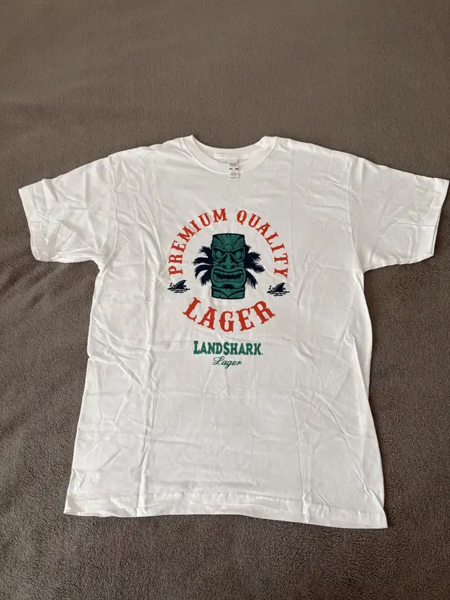 Landshark Premium Lager T Shirt Size Large