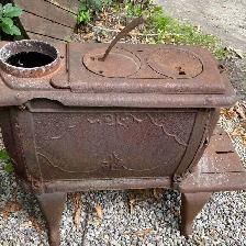 WOOD STOVE (cast iron)  $50