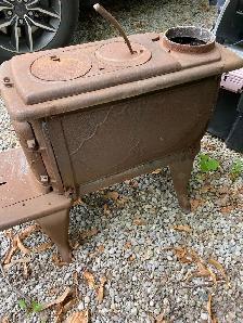 WOOD STOVE (cast iron)  $50 - Photo 2