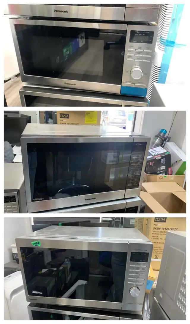 Microwave - Panasonic 1.2 Cu Ft SS - Refurbished - Open Box