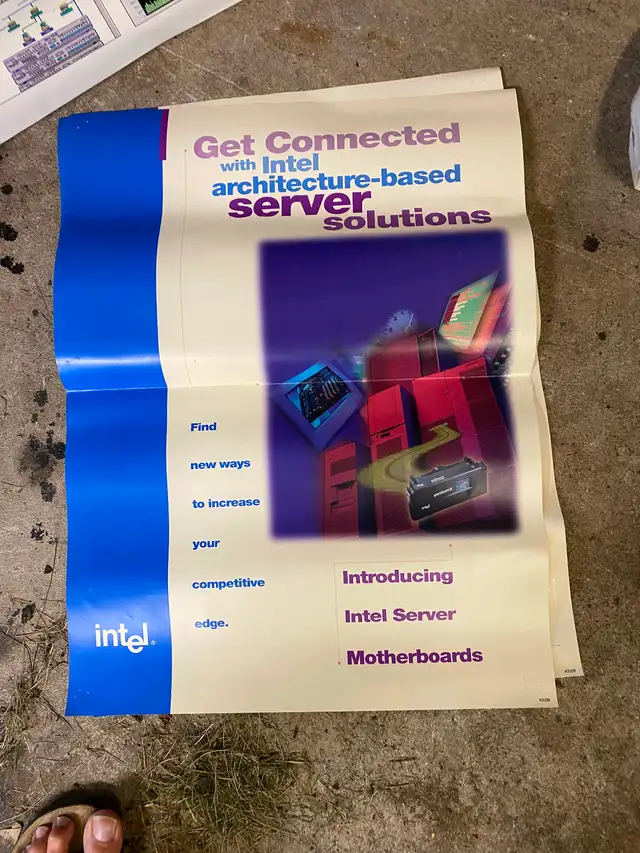 Technology Posters and convention bags