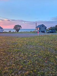 Gaspesie  Terrain a  Vendre Vue sur Fleuve