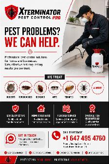 CALL: 647-495-4760: PEST CONTROL FOR RESTAURANTS & BUSINESSES
