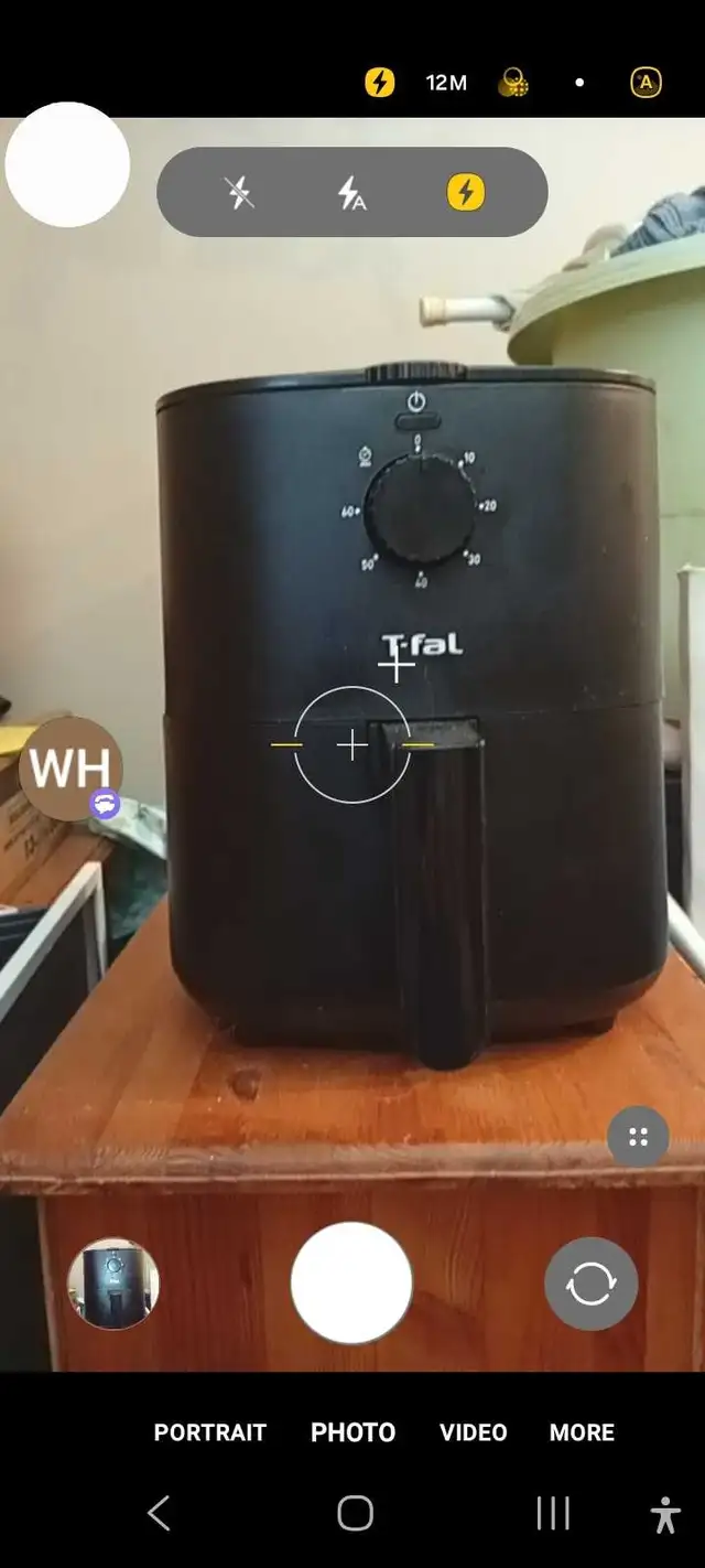 T-FAL AIR FRYER: $40 (NEW CONDITIIN- used maybe 5 times)