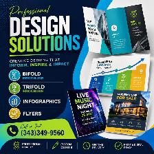 BIFOLD, TRIFOLD BROCHURE, INFOGRAPHICS, FLYERS (343)349-9560