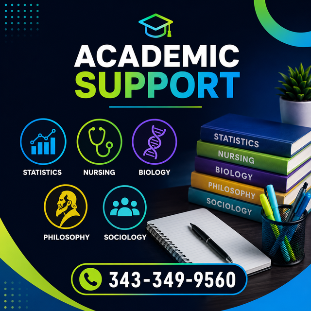 STATISTICS, NURSING, BIOLOGY, PHILOSOPHY, SOCIOLOGY 343-349-9560