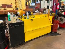 1100L Capacity Bench HEAVY DUTY Oil Tank   Pump - Photo 4