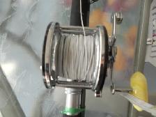 10 FOOT SILSTAR MOOCHING ROD WITH PENN 60 REEL LEAD LINE - Photo 4
