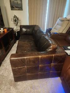 Leather Couch - Photo 2