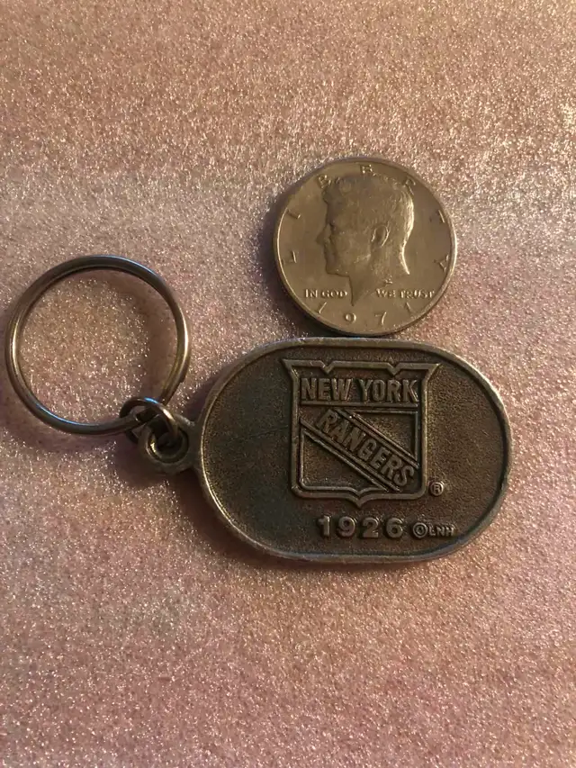 Hockey -Porte -Clés des Rangers de New-York  de Molson Export