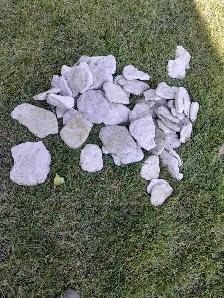 smooth flat rocks for landscaping