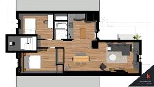 Grand appartement 2 chambres - Métro Sauvé - Stationnement - Photo 2