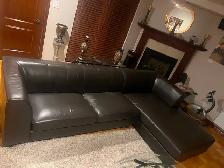 Sofa sectionnel en cuire - Photo 2