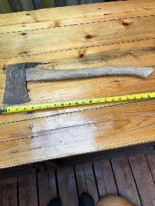 Vintage Axe with 23" Handle !