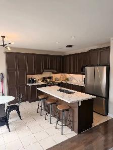 Used Kitchen Cabinets, Island, Quartz! Entire Kitchen Must Go!