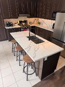 Used Kitchen Cabinets, Island, Quartz! Entire Kitchen Must Go! - Photo 6