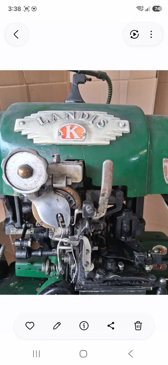 LANDIS K12 STITCHER
