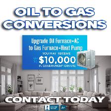 HVAC CONVERSIONS OIL TO GAS 38