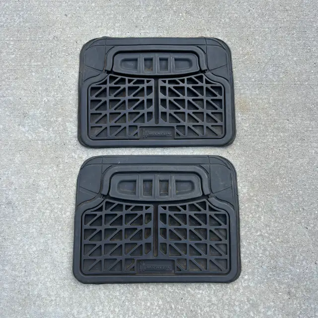 Michelin Rear All Weather Rubber Floor Mats (2-pc set)