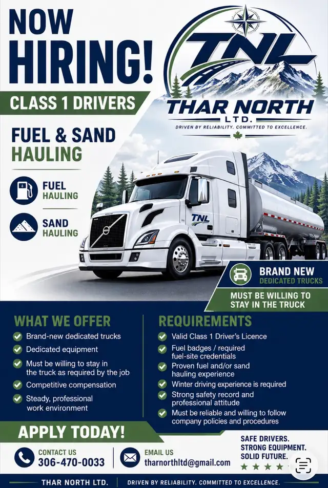 Class 1 driver