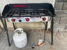 3 burner propane campstove
