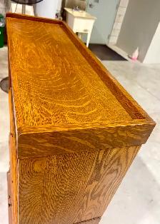 Antique Quartersawn Oak  Barrister Bookcase (w Cabinet Base) - Photo 5