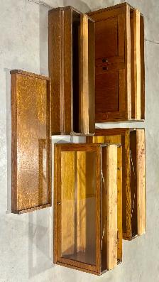Antique Quartersawn Oak  Barrister Bookcase (w Cabinet Base) - Photo 10