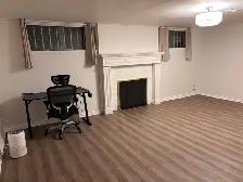 1 bed 1 bath basement for rent