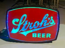 Vintage "Stroh’s Beer" Lighted Advertising Sign (c. 1960s) - Photo 2