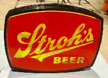 Vintage "Stroh’s Beer" Lighted Advertising Sign (c. 1960s) - Photo 5