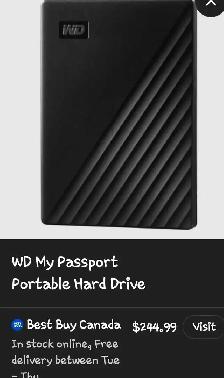 WD 2TB External Hard Drive – Portable USB - Photo 2