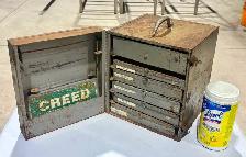 Vintage Metal "Creed" Cabinet (Filled w NIB PLUMBING Stock!) - Photo 8