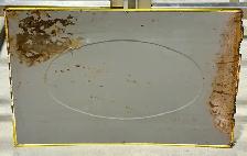 Vintage AUTHENTIC Large Metal Advertising Sign (c. 1950s) - Photo 4