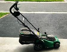 electric lawnmower