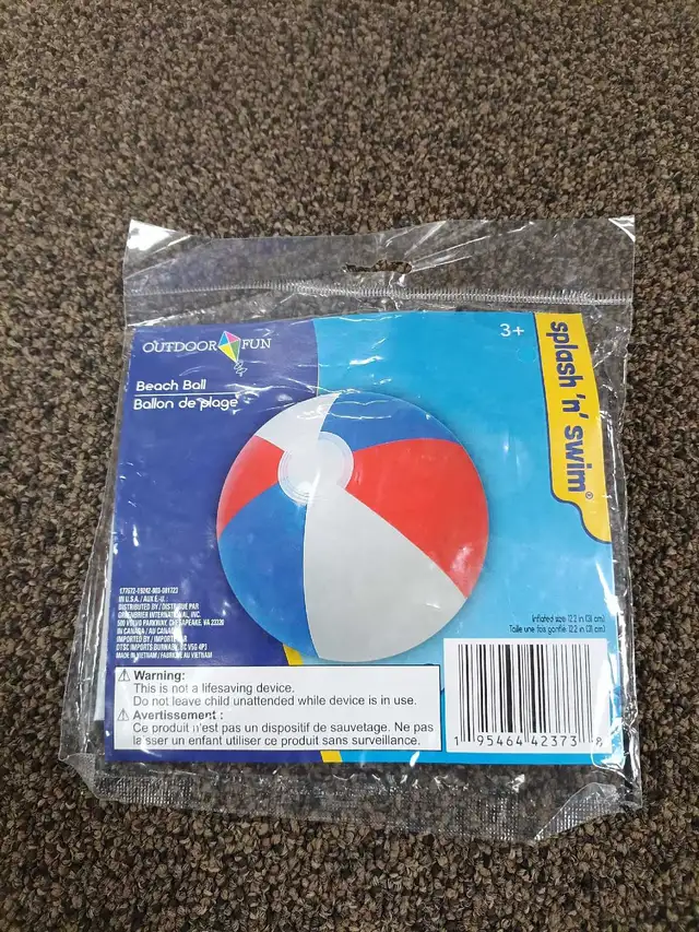 Splash 'n' Swim Inflatable Beach Ball