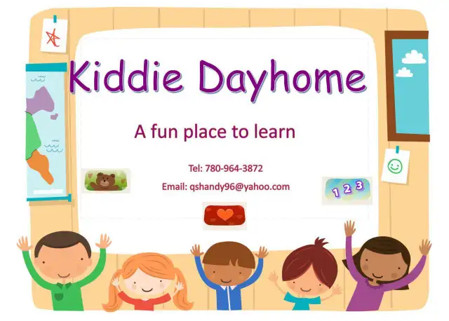 3 Child-Care Spaces Available – Meadowlark, West Edmonton