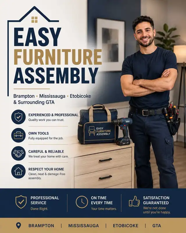Furniture Assembly Toronto | IKEA • Wayfair • Beds • Wardrobes