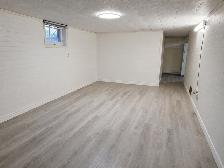1 Bedroom basement Apt. available from Sept 1st, 2026 in REXDALE