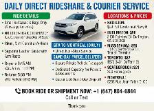 RIDESHARE & COURIER SERVICE / CAR POOLING
