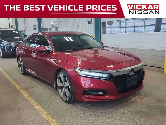 2019 Honda Accord TOURING|LTHR|SUNROOF|HUD|COOLED SEATS|WINTER T