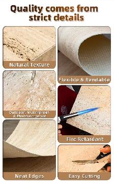 Travertine-Look Stone Wall Panels – 2×4 FT – 29$ - Photo 6