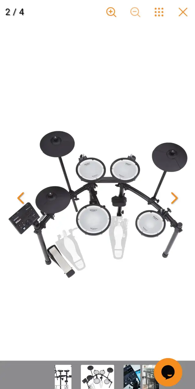 Roland TDO7 DMK drums