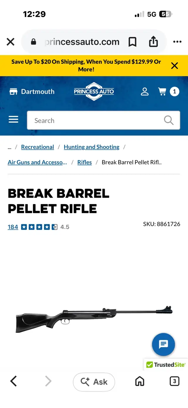 looking for pellet gun