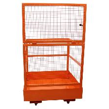 Forklift Safety Cage Work Platform Lift Basket Fence 022404 - Photo 2