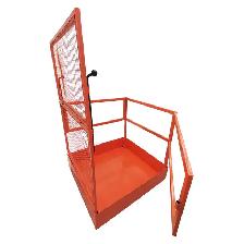 Forklift Safety Cage Work Platform Lift Basket Fence 022404 - Photo 6