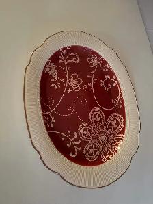 Ceramic Decorative Oval Platter